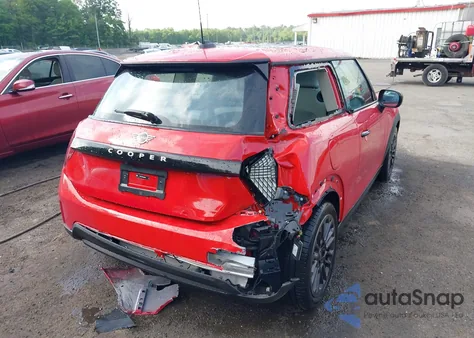 2025 Mini Hardtop Cooper z USA, uszkodzony, nr VIN WMW13GD09S2W96926